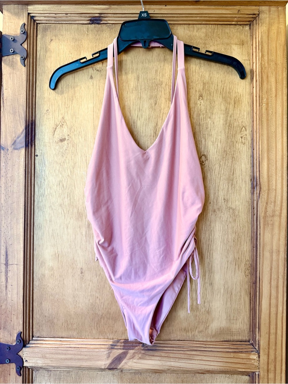 Blush Pink One-Piece Swimsuit - Size XS